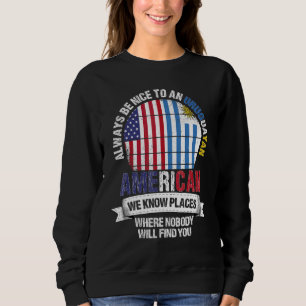 Uruguayansk Amerikan Vi Känner Platser Där Uruguay T Shirt