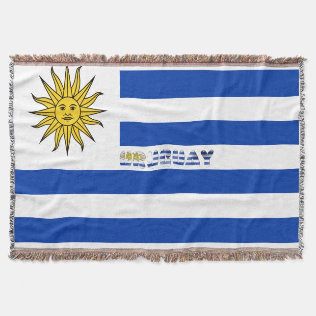 Uruguayansk flagga mysfilt (Framsidan)