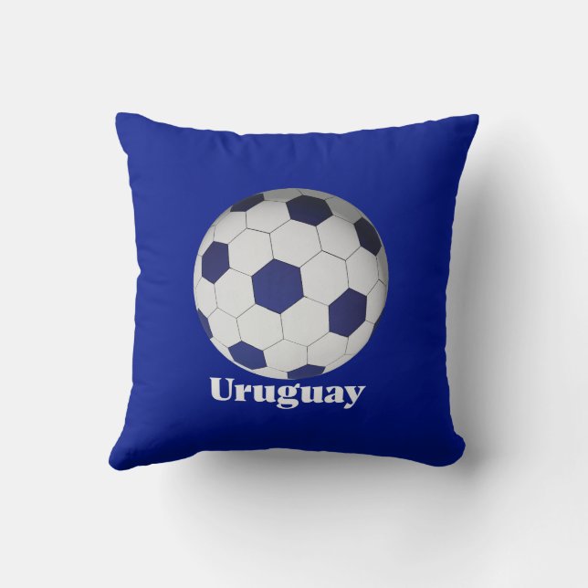 Uruguayansk fotboll kudde (Baksida)