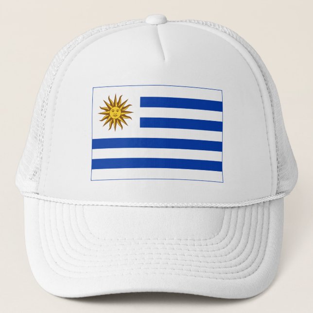 Uruguays flagga keps (Framsida)