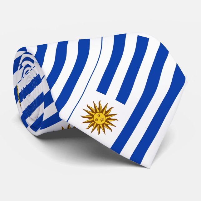 Uruguays flagga slips (Rullad)