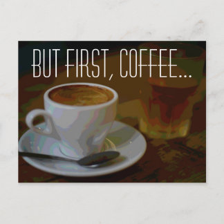 Urval av kaffegåva från Älskare Vykort