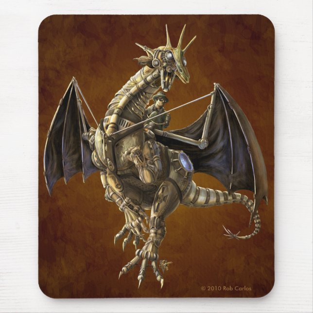 Urverkdrake Mousepad Musmatta (Framsidan)