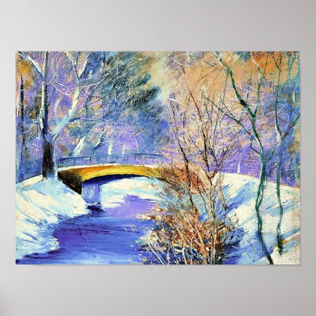 Ury - Tiergarten im Winter, Poster (Framsidan)