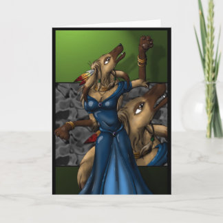 Urzuela hälsningkort kort