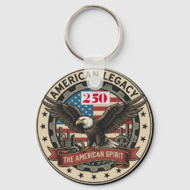 US 250-årsjubileum Nyckelring