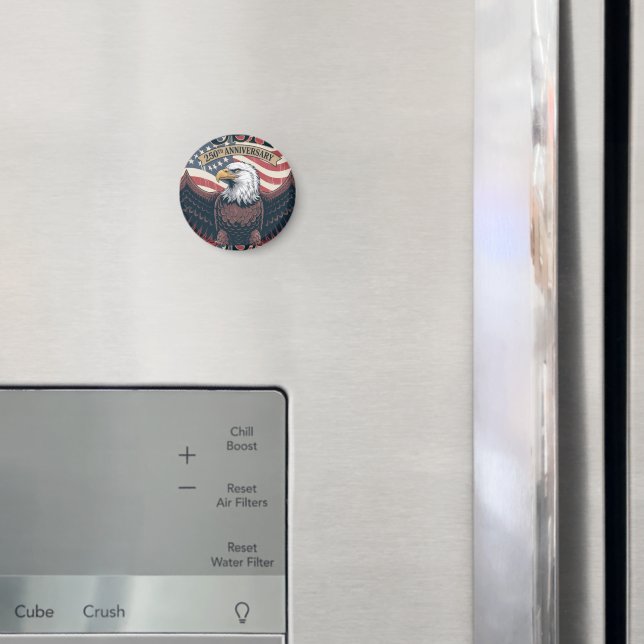 US 250th Anniversary  Magnet (In Situ (Fridge))