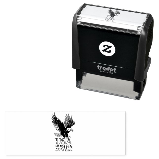 US 250th Anniversary  Självfärgande Stämpel (In Situ)