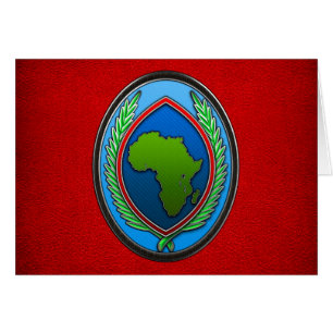 US Afrika Command Hälsningskort