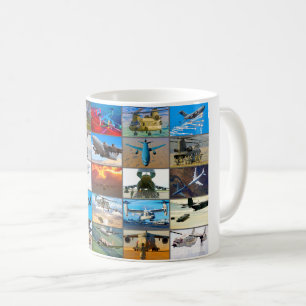 US AIRLIFT AVIATION "MONTAGE" KAFFEMUGG
