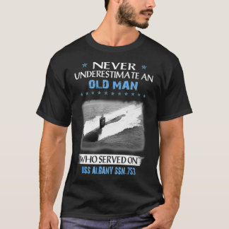 US Albany SSN753 Submarine Veterans Day Far Da T Shirt