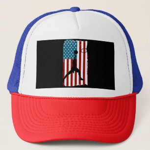 US Amerikansk Flagga Basket Patriottisk Idrottsutö Keps
