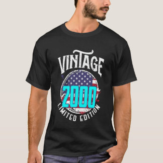 US-amerikansk flagga begränsad upplaga - Vintage 2 T Shirt