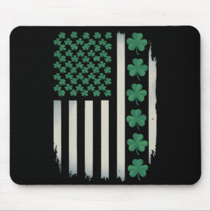 US Amerikansk Flagga Shamrocks St Patricks Day Ame Musmatta