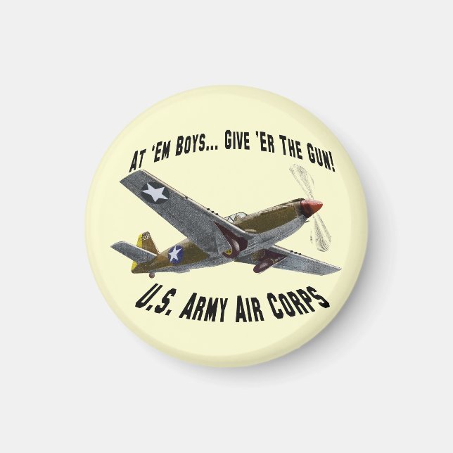 US Army Air Corps Magnet (Framsidan)