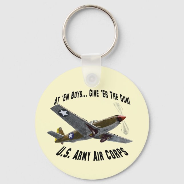 US Army Air Corps Nyckelring (Framsida)