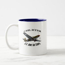 US Army Air Corps Två-Tonad Mugg