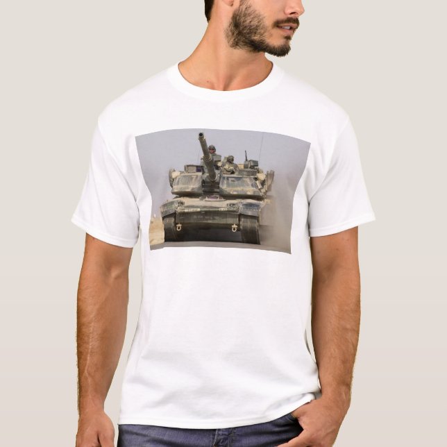 US_Army_M1A1_Abrams_main_war_tank Tröja (Framsida)
