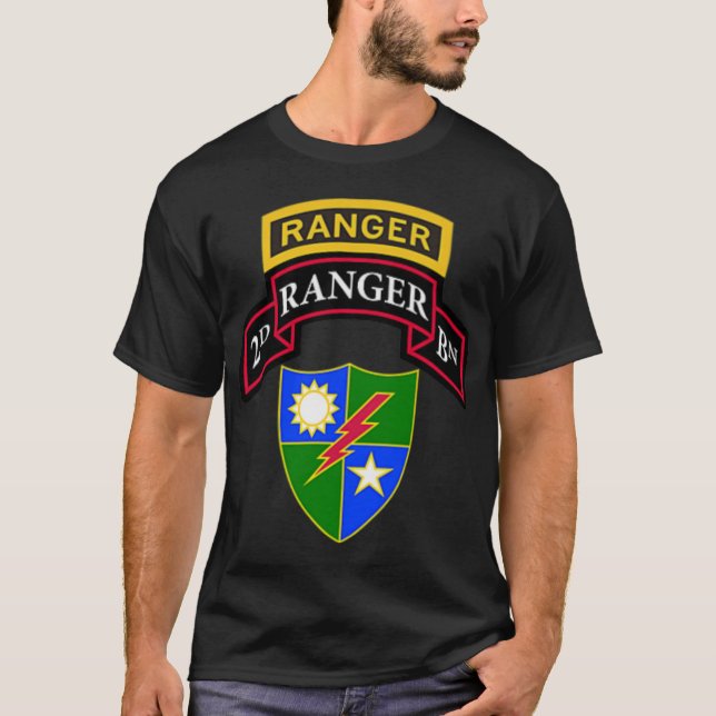 US Army Skogsvaktare - Rulla, Skogsvaktare, 2:a ba T Shirt (Framsida)