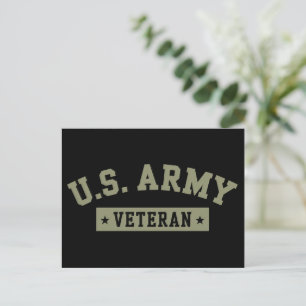US Army-veteran Amerikanska veteraner Amerikansk f Vykort