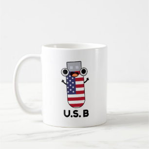 US B Funny United Stater Pun Kaffemugg