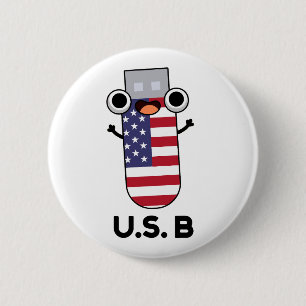 US B Funny United Stater Pun Knapp