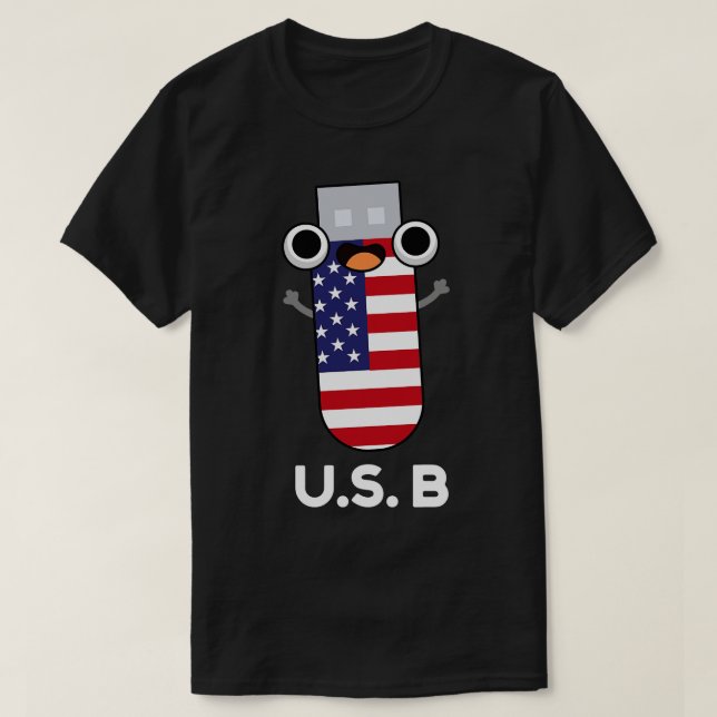 US B Funny United Stater Pun T Shirt (Design framsida)