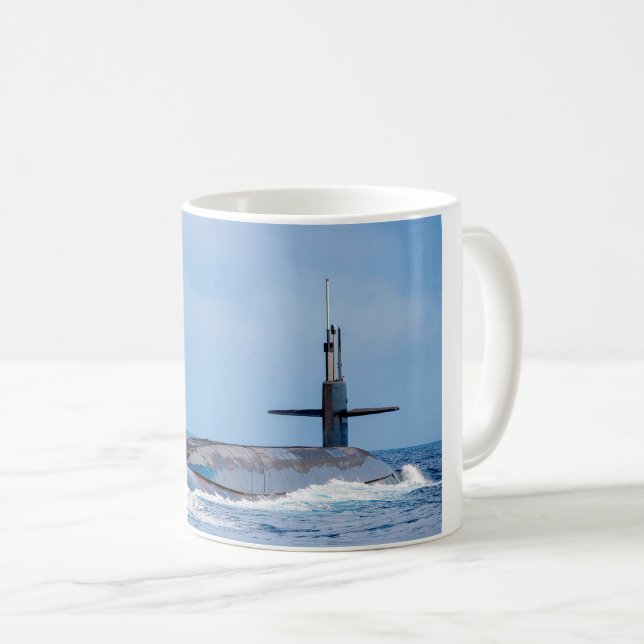 US BALLISTIC MISSILE SUBMARINE - SSBN-730 Mugg (Framsida höger)
