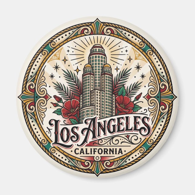 US Bank Tower USA Magnet (Framsidan)