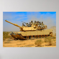 US BATTLE TANK - M1 ABRAMS
