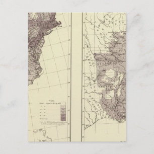 US Befolkning 1830-1840 Vykort