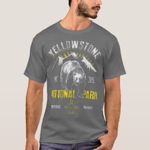 US Black Bear National Park Yellowstone T Shirt