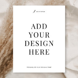 US Brev-utskrift, 8,5 x 11-tums brevhuvud eller ut