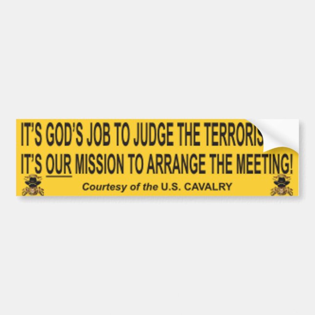 Us-calvarybildekal Bildekal (Framsidan)