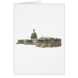 US Capital Byggnad: Washington DC Hälsningskort