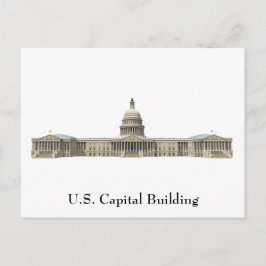 US Capital Byggnad: Washington DC Vykort