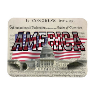 US Capital US Flagga Flexable Magnet