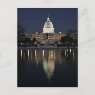 US Capitol Building Natt Vykort