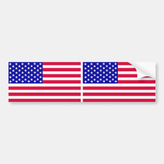 US CAR FLAG, Sticker Bildekal