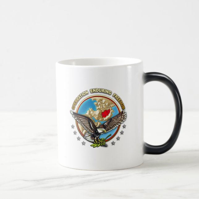 US Central Command - OEF-A Magisk Mugg (Höger)