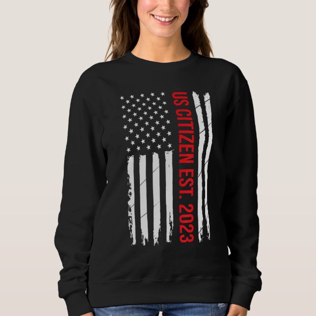 US Citizenship Decoration American New USA Citizen T Shirt (Framsida)