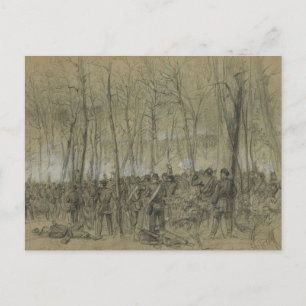 US Civil Krig: Wilderness Vykort