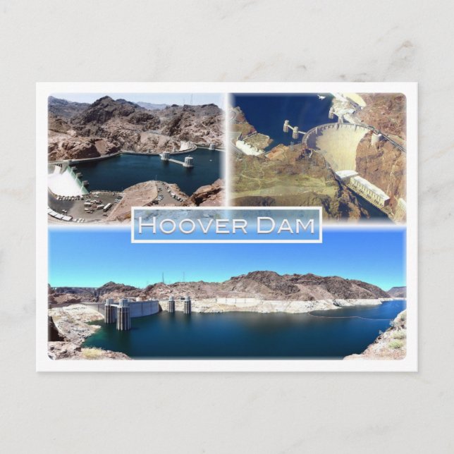 US Clark County Nevada - Mohas County Arizona - Vykort (Framsida)
