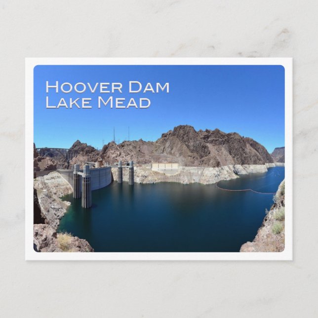 US Clark County Nevada - Mohave County Arizona - Vykort (Framsida)