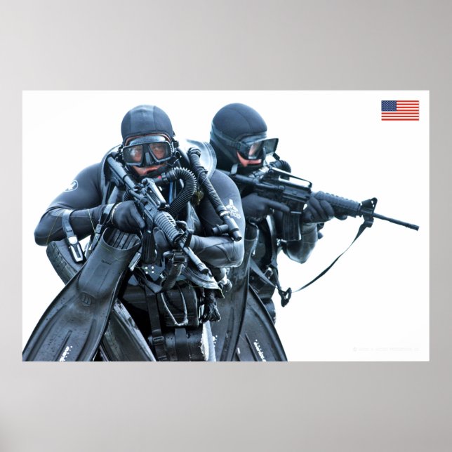 US COMBAT PERSONNEL POSTER (Framsidan)