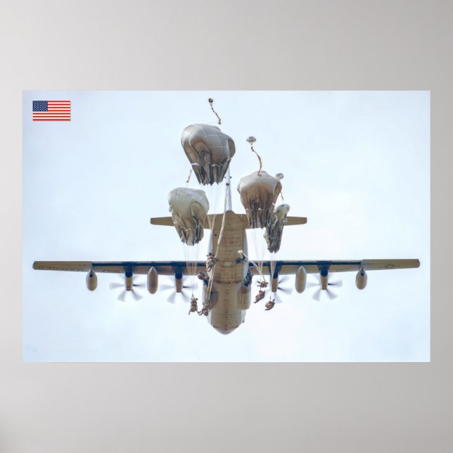 US COMBAT PERSONNEL POSTER (Framsidan)