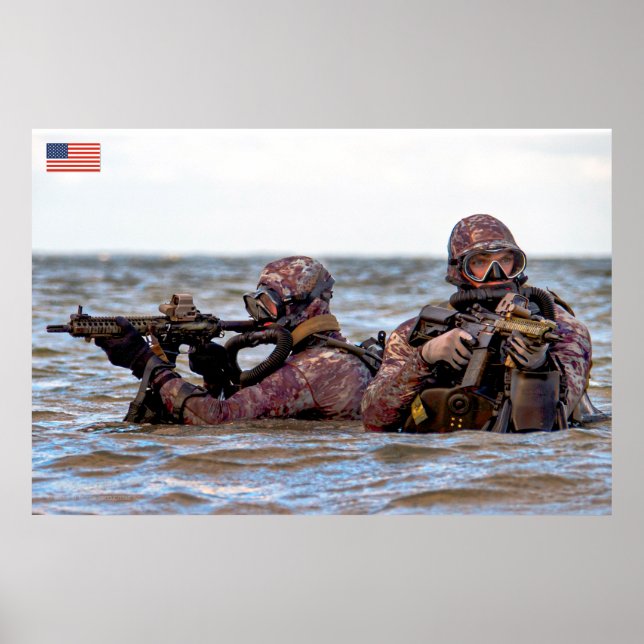 US COMBAT PERSONNEL POSTER (Framsidan)