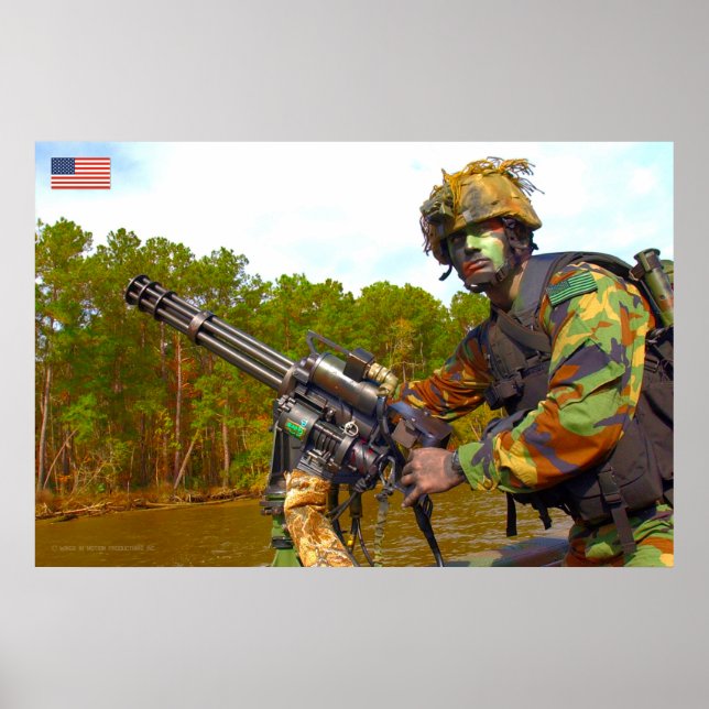 US COMBAT PERSONNEL POSTER (Framsidan)