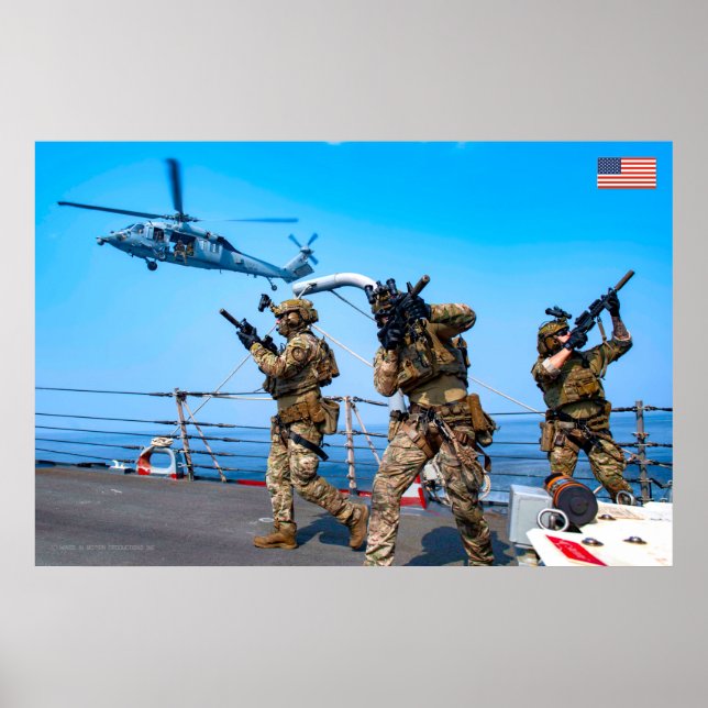 US COMBAT PERSONNEL POSTER (Framsidan)
