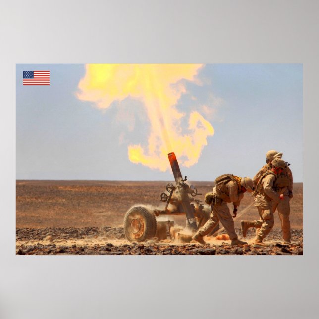 US COMBAT PERSONNEL POSTER (Framsidan)
